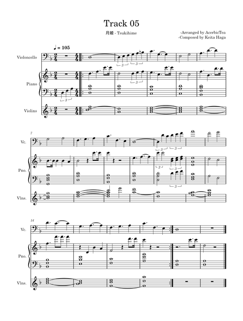 Tsukihime (月姫) - Track 5 – Keita Haga