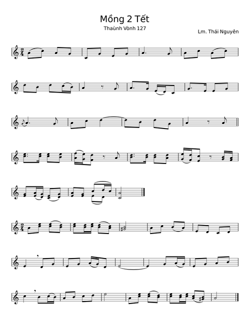 Mồng 2 Tết - Thái Nguyên