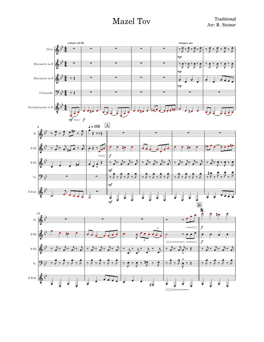 Chusen Kale Mazel Tov Misc tunes Mazel Tov / Hevenu Shalom Alechem