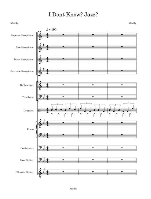 (BONUS ASSIGMENT) I Dont Know Jazz?