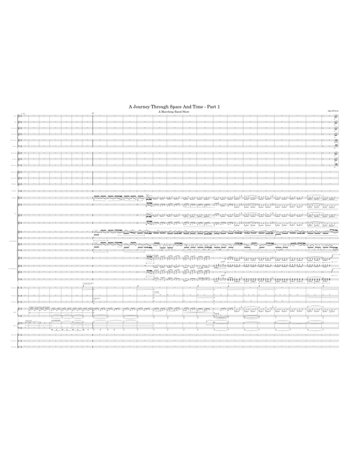 A Journey Through Space And Time - Part 1 (A Marching Band Show) – QuestForm
