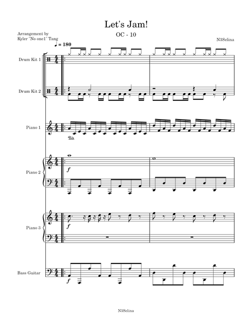 Let's Jam! OC - 10 – N3Selina