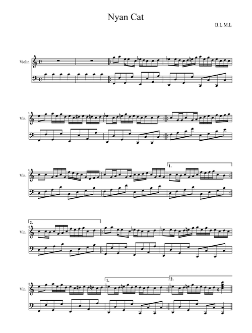 Nyan Cat (violin)