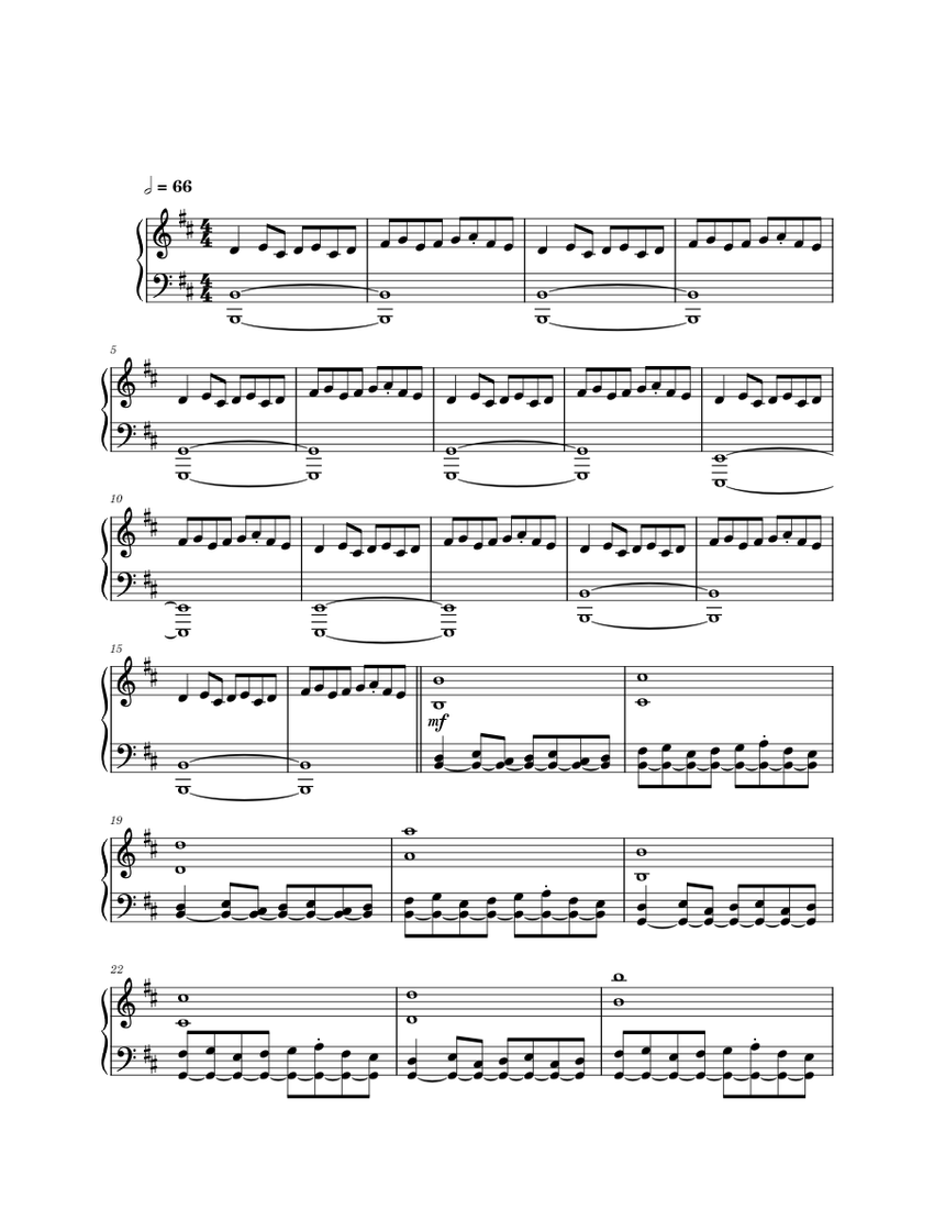 Bleach OST Fade To Black B13A Sheet music for Piano (Solo)