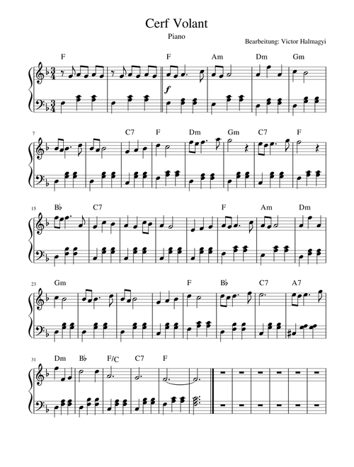 Cerf Volant Piano