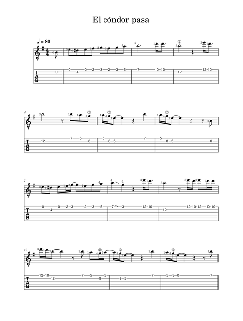 El condor pasa – Simon & Garfunkel
