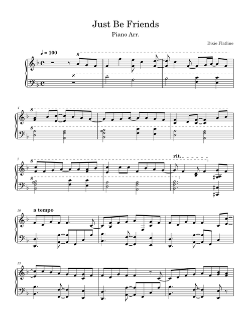 Just Be Friends – Vocaloid Just Be Friends