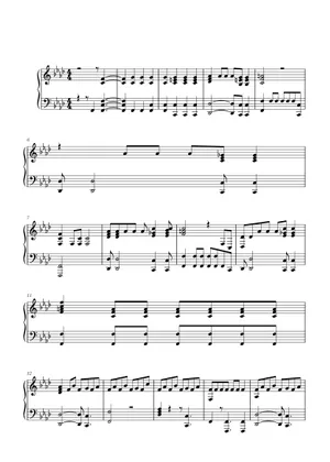 Slay! – Eternklz Sheet music for Piano (Solo) Easy Slay! – Eternklz Sheet music for Piano (Solo) Easy