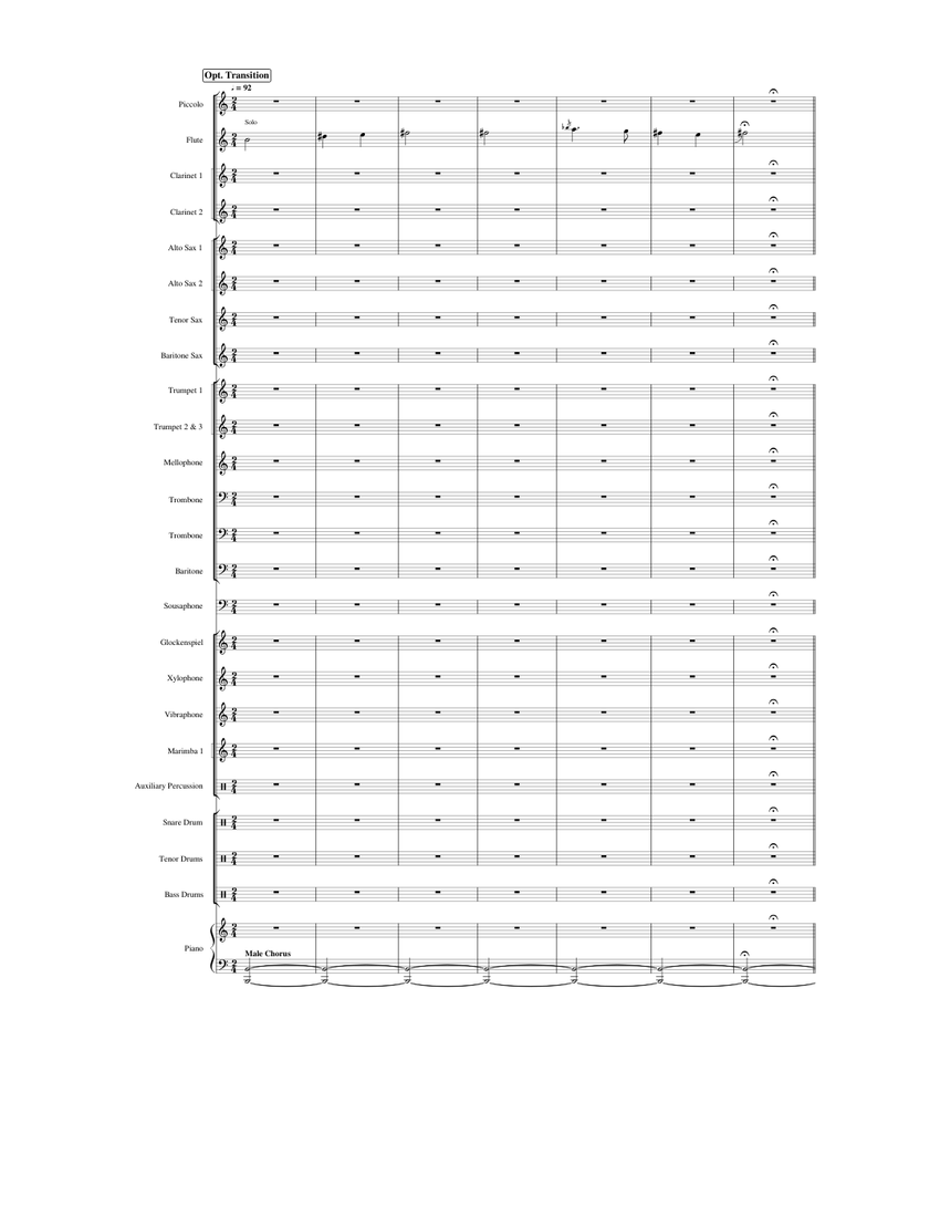 The Plagues Sheet Music for Piano, Trombone, Tuba, Flute piccolo & more ...