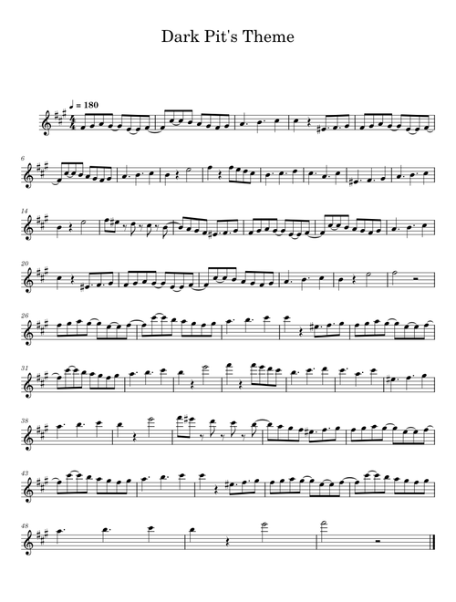 Dark Pit's Theme