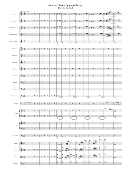 Gourmet Race Kirby Superstar – Uptempo Jazz - The 8-Bit Big Band Transcription
