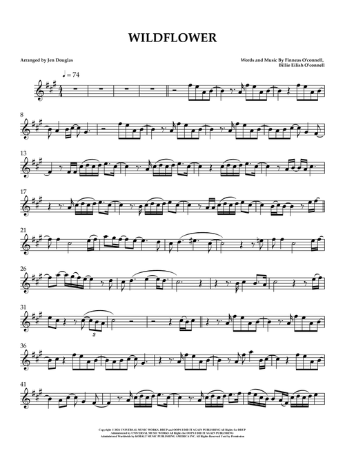 Wildflower (Arr. Jen Douglas) - Billie Eilish (Violin Solo)