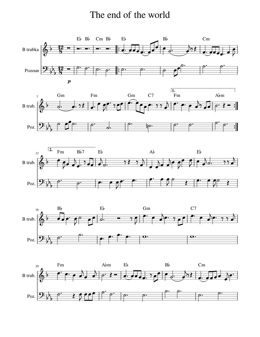 End of the world trumpets hot sale