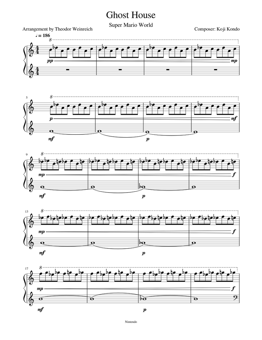 Whats The Piano Pattern In Ghost House Hooda Math