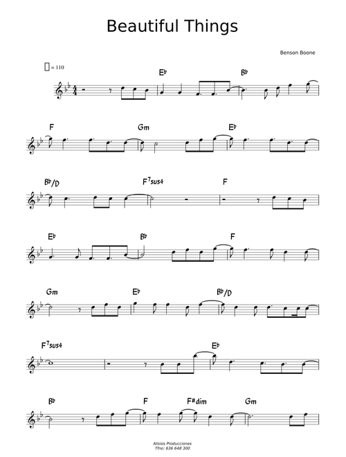 Beautiful Things – Benson Boone