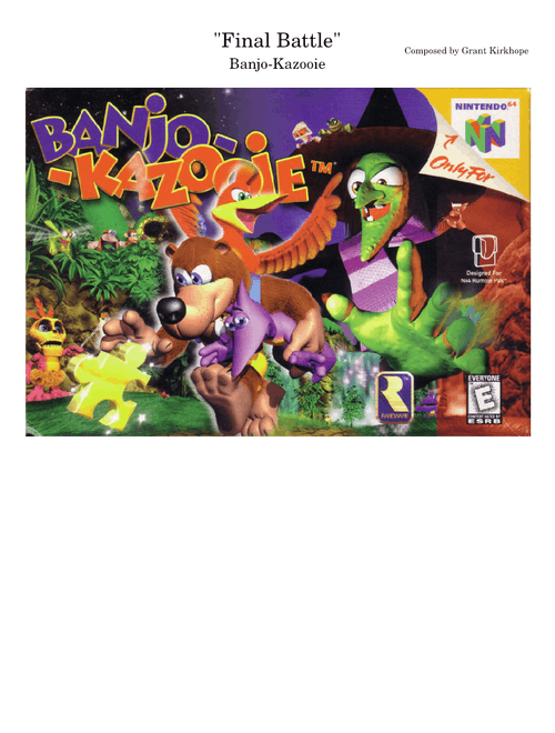 Battle Gruntilda ~ Banjo Kazooie