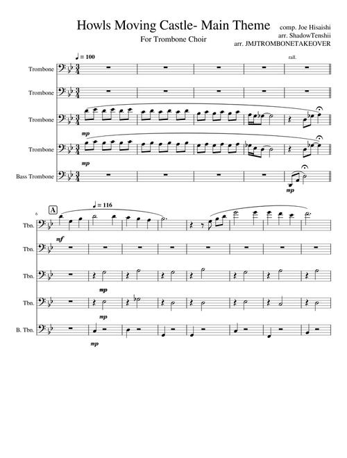 Howls Moving Castle- Main Theme
