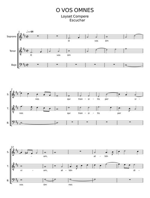 O vos omnes - Tomás Luis de Victoria
