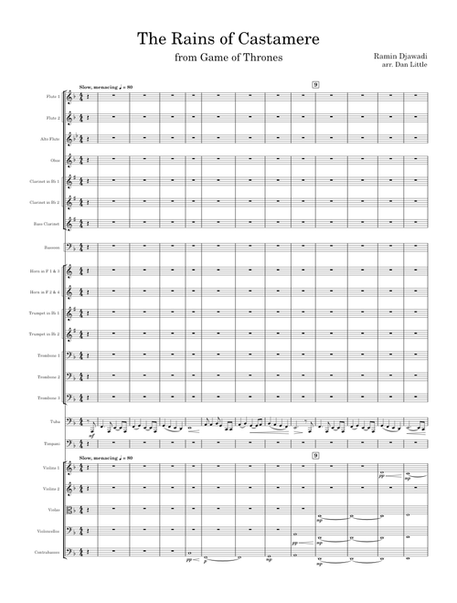 The Rains of Castamere (for Full Orchestra) – Ramin Djawadi