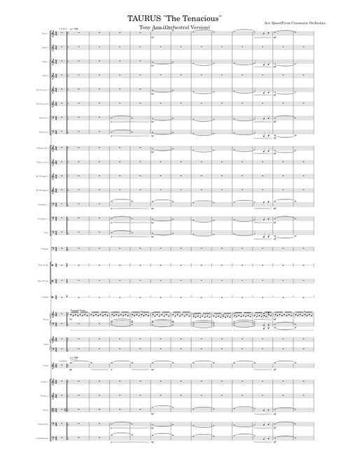 TAURUS "The Tenacious" – Tony Ann (Orchestral Version)