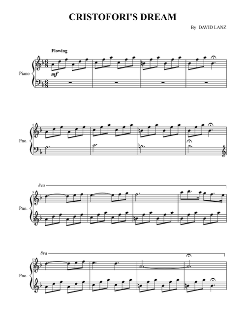 Cristofori's Dream - David Lanz