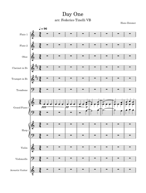 Day One - Hans Zimmer, from the Interstellar movie