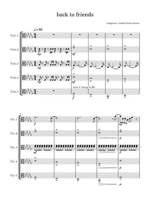 Back to friends – sombr