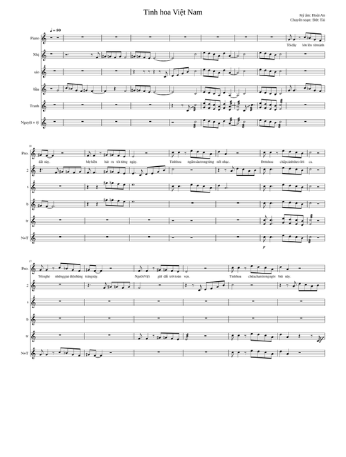 VN tinh hoa phổ – tranductai301