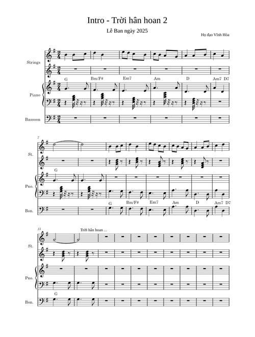 Intro - Trời hân hoan 2