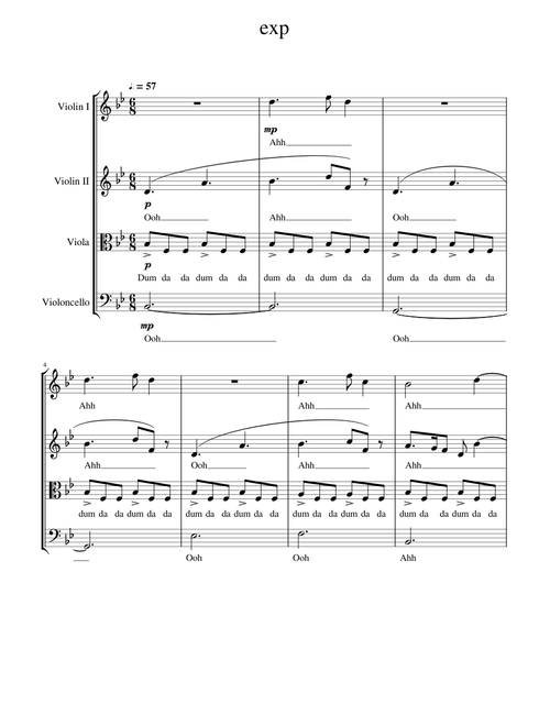 You Are The Reason String Quartet