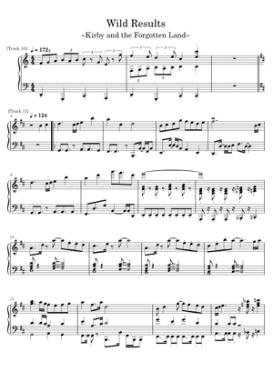 KatFL1-14P Wild Results – Yuki Shimooka (Piano Arrangement) Sheet