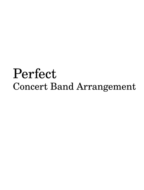 Perfect – Ed Sheeran