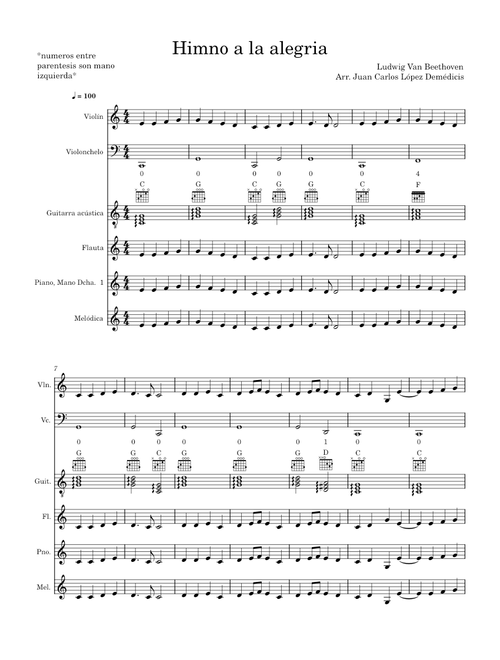 Himno a la alegria