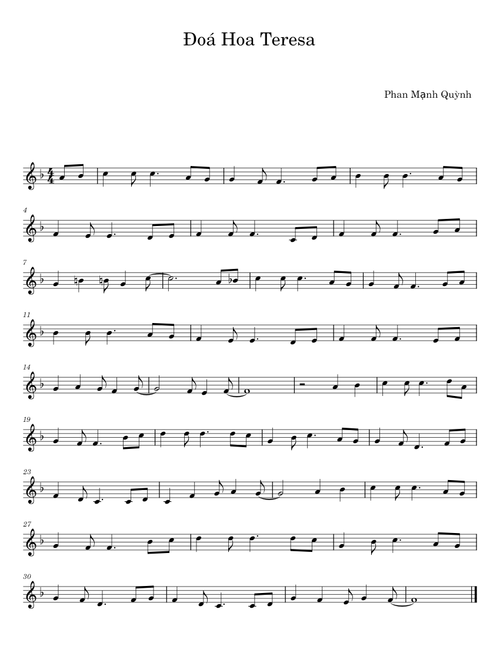 Đoá Hoa Teresa - Phan Mạnh Quỳnh