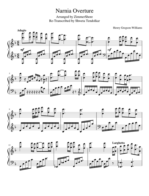 The Chronicles of Narnia - Overture