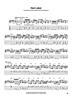 Play Official version of Elmira St. Boogie - Danny Gatton (Guitar