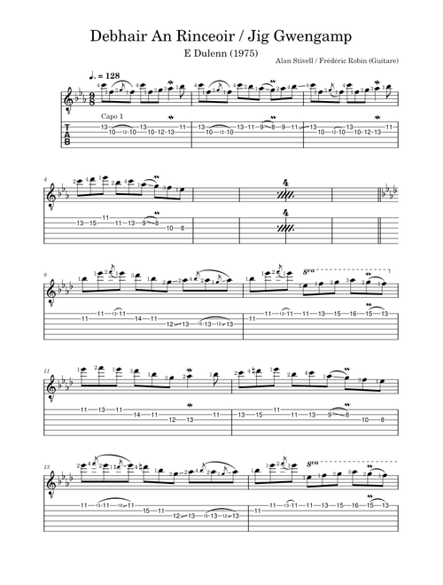 Debhair An Rinceoir / Jig Gwengamp – Alan Stivell