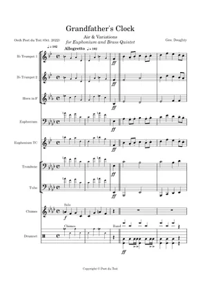大きな古時計 初心者用楽譜 Sheet music for Piano (Solo) Easy 大きな古時計 初心者用楽譜 Sheet music for Piano (Solo) Easy