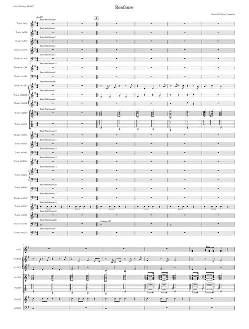 Final Fantasy XI sheet music by w77cf87b3f3yg1 | Play, print