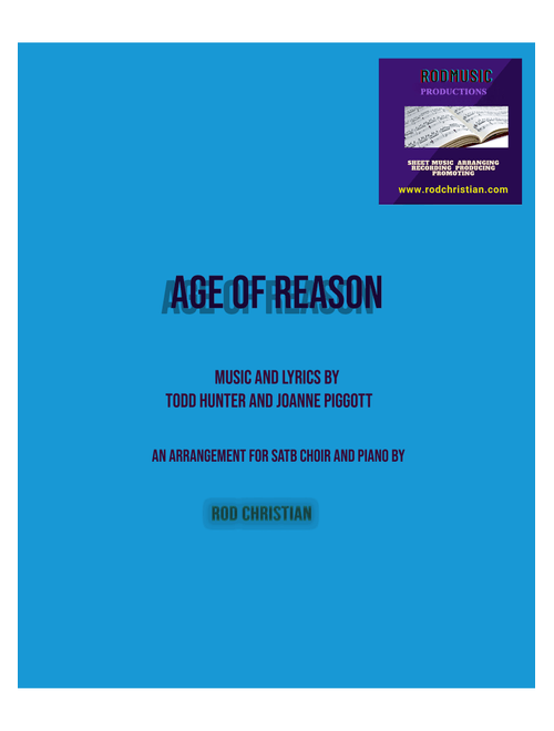 AGE OF REASON (Arr. Rod Christian) - John Farnham (Choral, SATB)