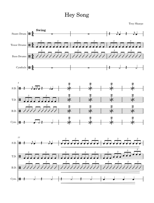 Hey Song – tsharpe2922