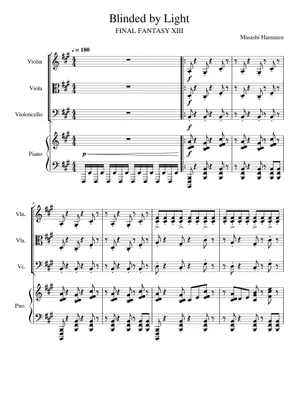 Blinded by Light – Masashi Hamauzu / 閃光(ファイナルファンタジー Blinded by Light – Masashi Hamauzu / 閃光(ファイナルファンタジー