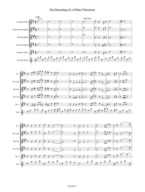 I'm Dreaming of a White Christmas (Medley)