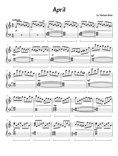 PixelatedMike | Free sheet music | Download PDF or print on