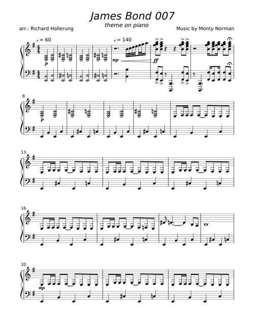 James Bond 007 Theme