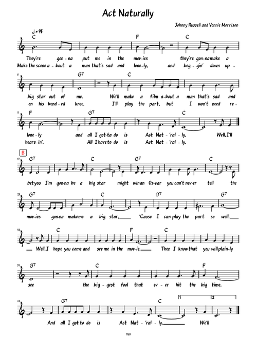 Beatles sheet music by Dick Schmitt | Play, print, and download in