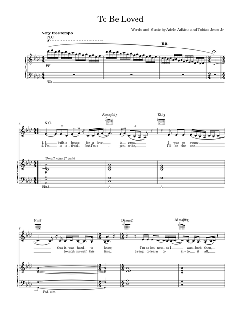 To Be Loved – Adele