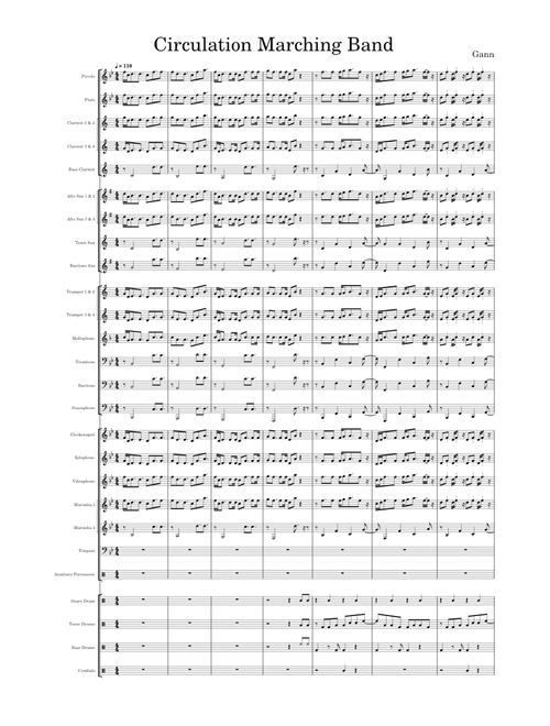 Renai Circulation Marching Band Arrangement