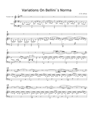 Variations On Bellini´s Norma – Jean-Baptiste Arban Variations On ...