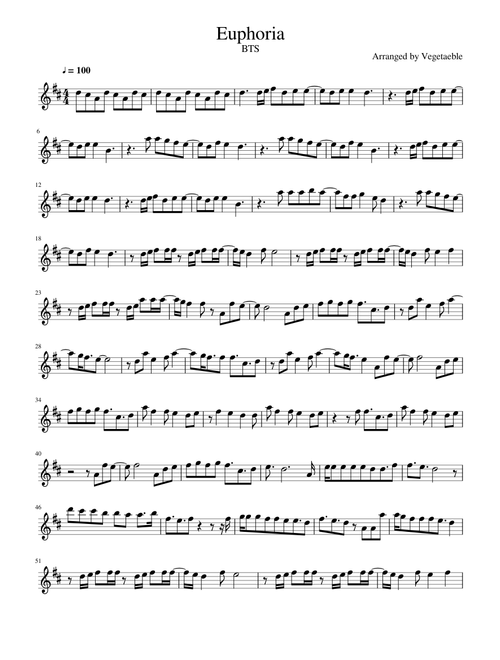 Euphoria Violin Solo Ver.